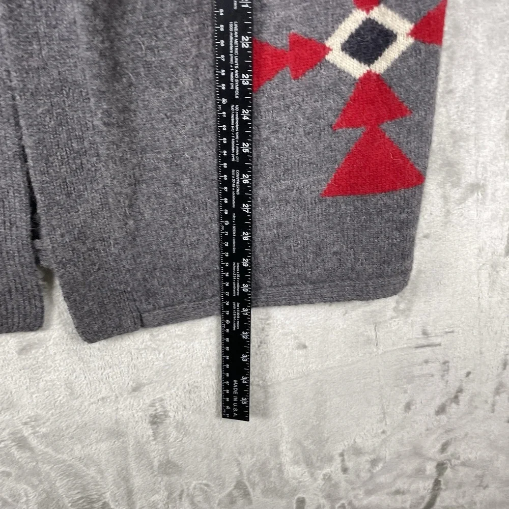 Vintage Pendlton Wool Aztec Shawl Vest Desert Southwest Navajo Sweater L/XL